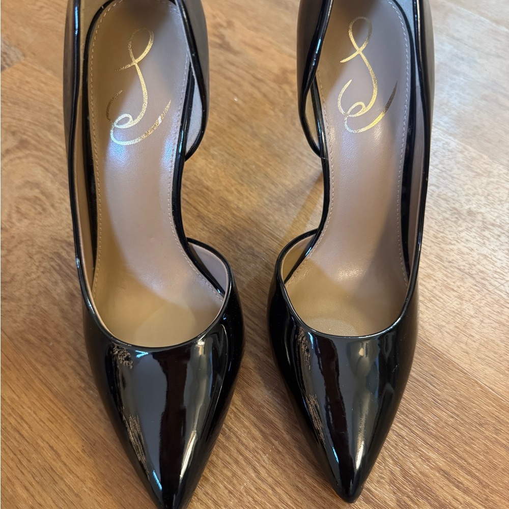 Jessica Simpson Black Patent Heels